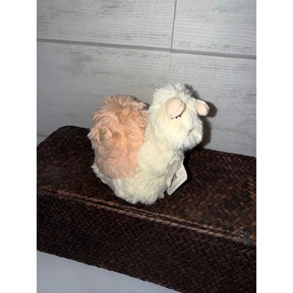 Slumberkins Snail Kin Plush Stuffed Animal Yellow Peach Heart FSM-SNAIL-Yellow